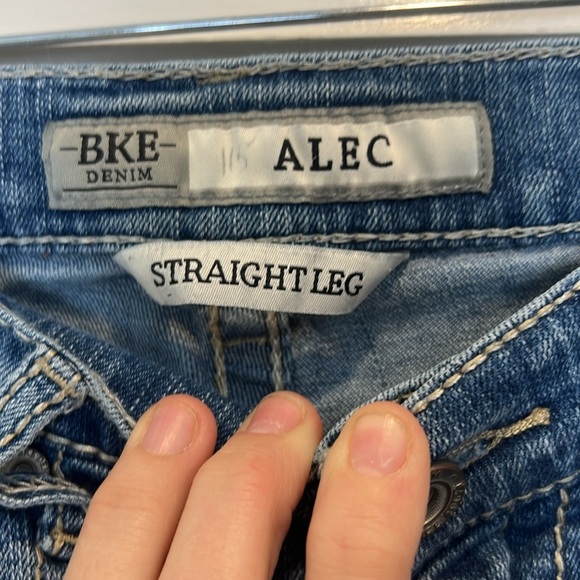 BKE Alec Straight Leg Denim Jeans size 30R. - Picture 5 of 12